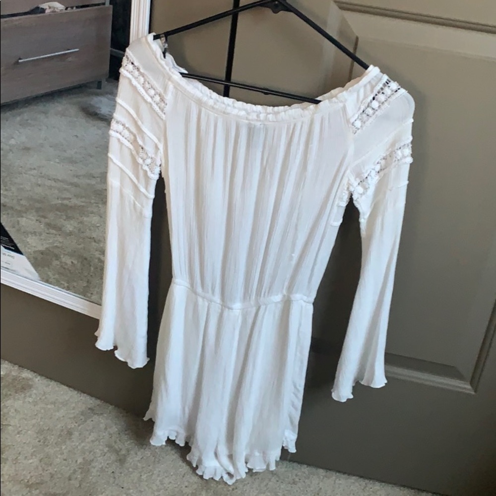 white romper